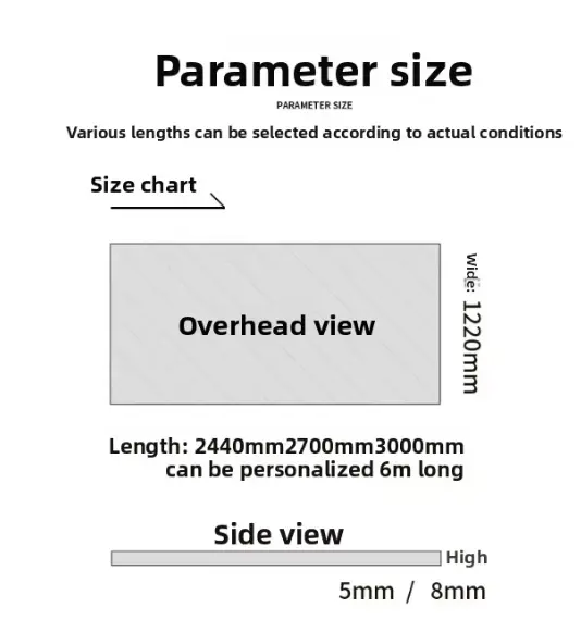 5mm Pp Wall Panel